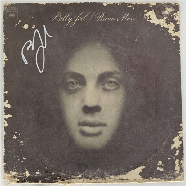 Lot Detail Billy Joel Signed Piano Man Album Jsa