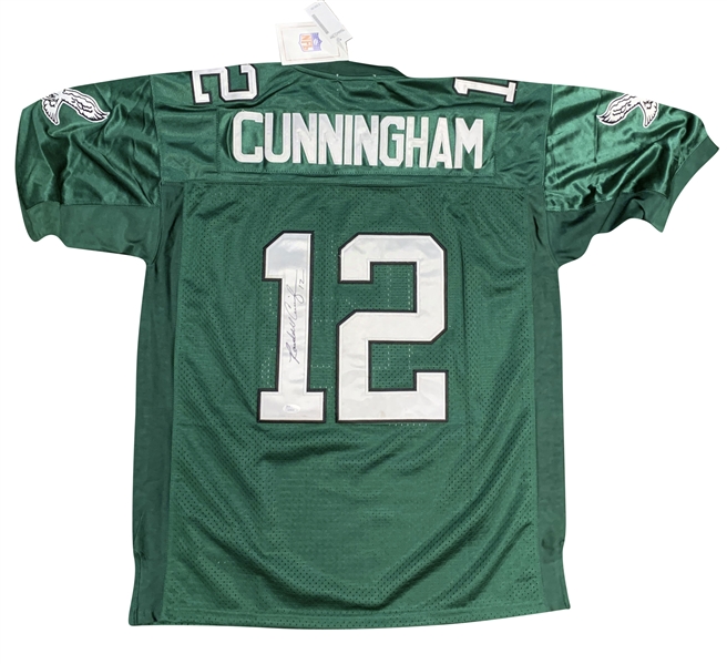 Randall Cunningham Signed Eagles Mitchell & Ness Jersey (JSA)