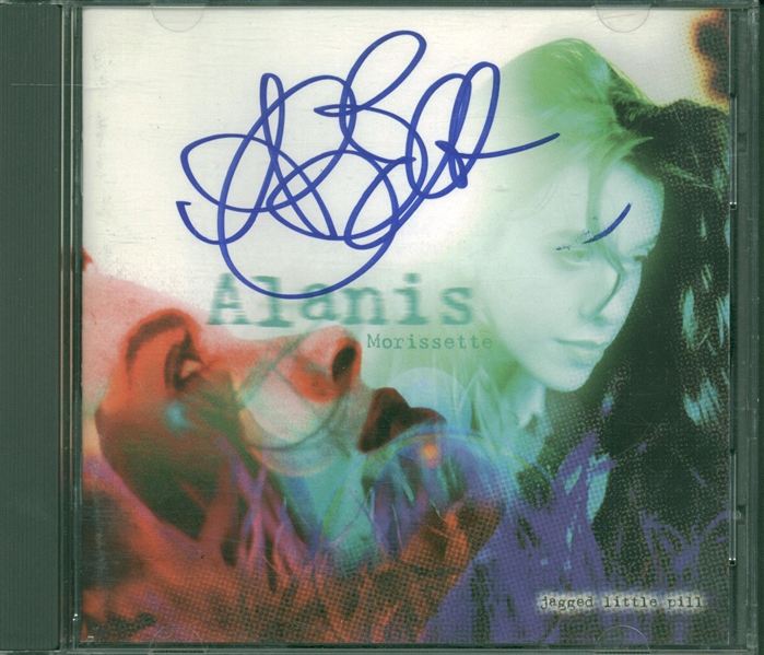 Alanis Morissette Signed "Jagged Little Pill" CD (Beckett/BAS Guaranteed)