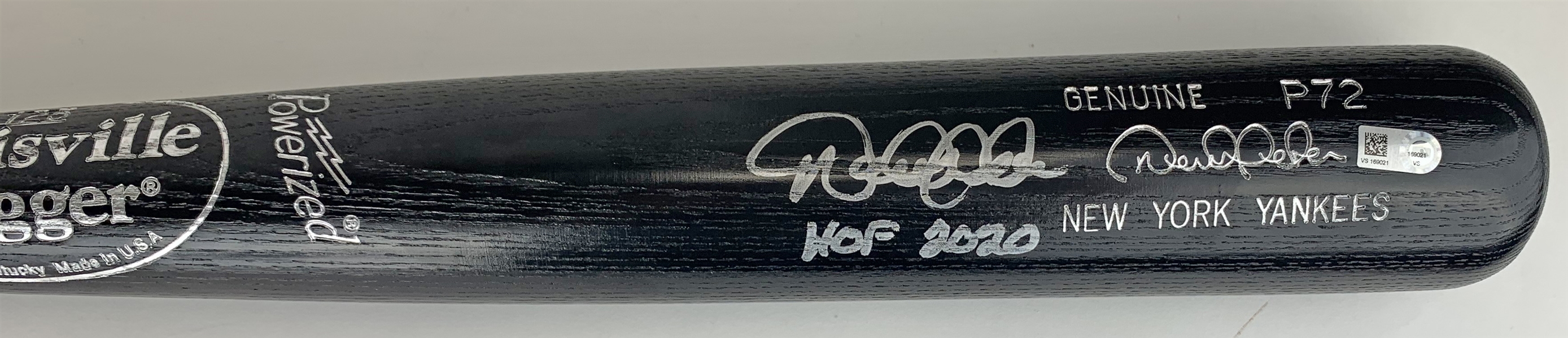 Derek Jeter Rare Signed & "HOF 2020" Inscribed Personal Model Baseball Bat (MLB)