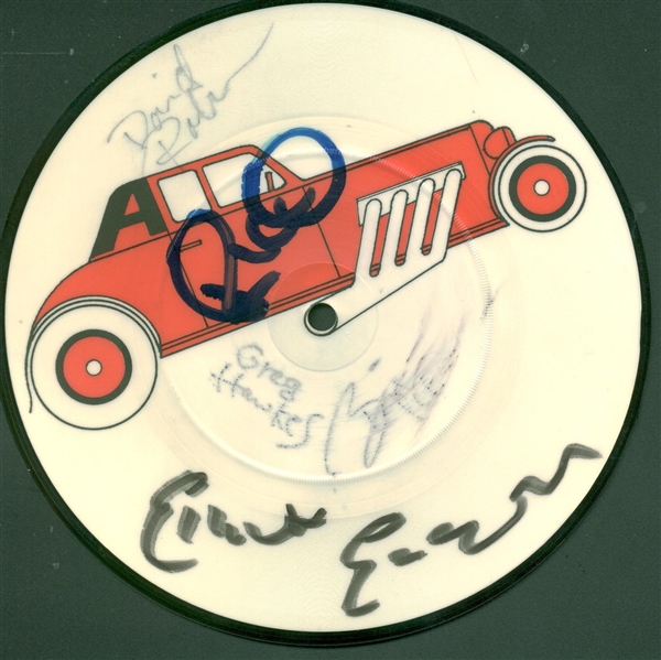 The Cars Original Group Signed 7" "My Best Friends Girl" Vinyl w/ All Five Members! (REAL/Epperson Guaranteed)