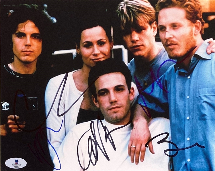 Good Will Hunting Cast Signed 8" x 10" Color Photo with Damon, Affleck, Driver, etc. (Beckett/BAS LOA)