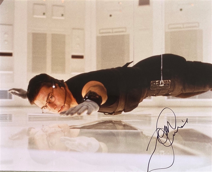 Tom Cruise Impressive Signed 16" x 20" from "Mission: Impossible" (Beckett/BAS Guaranteed)