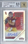 The Ultimate Darnold Rookie: Sam Darnold Signed 2018 Contenders Draft Picks Championship Ticket (1 of 1) (BGS 8.5 10)