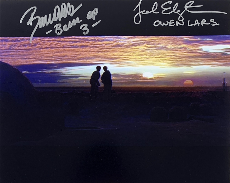 Attack of the Clones: Joel Edgerton and Bonnie Piesse Signed 8" x 10" Color Photo (Steve Grad Collection)(Beckett/BAS Guaranteed)