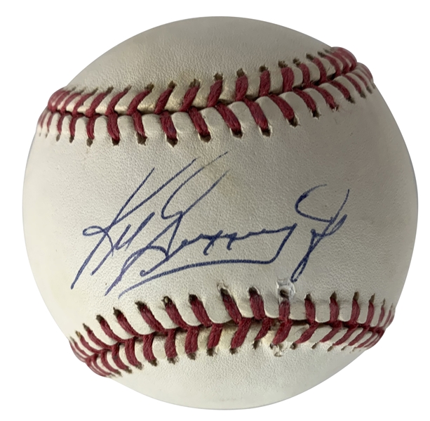Ken Griffey Jr.  Signed OAL Baseball (Beckett/BAS Guaranteed)