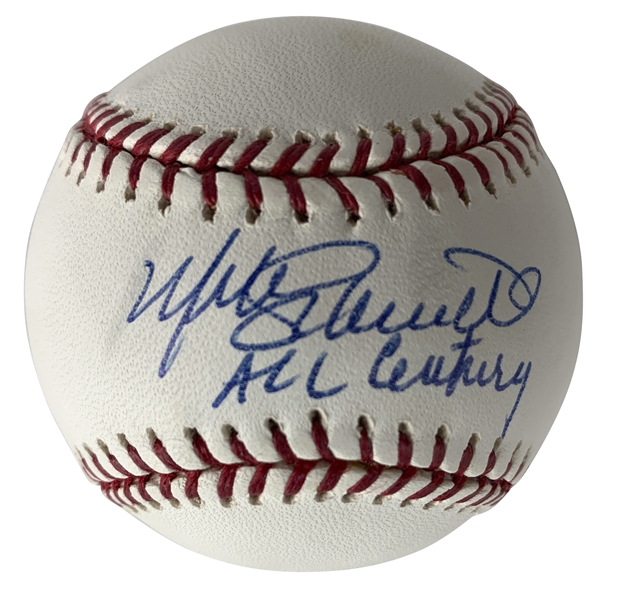 Mike Schmidt Signed OML Baseball w/ "All Century" Inscription (PSA/DNA)