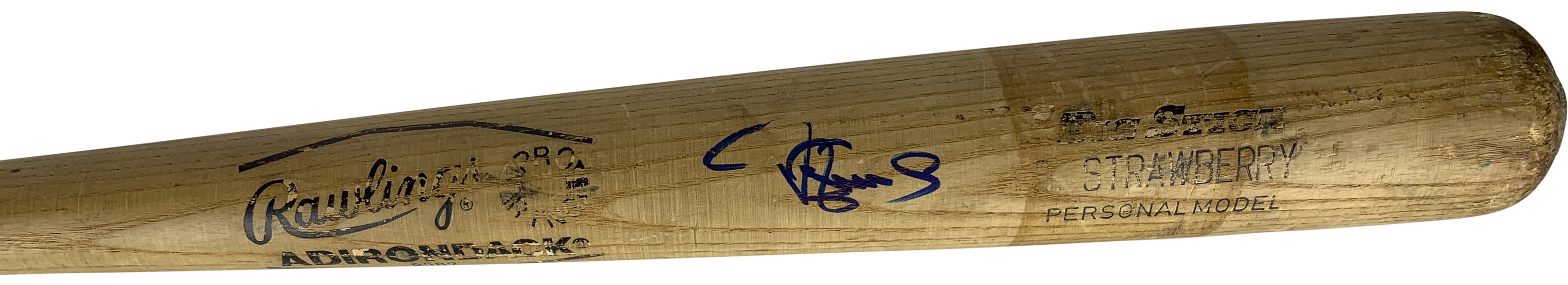 Darryl Strawberry Signed & Game Used 1984 Mets 113A Baseball Bat (PSA/DNA)
