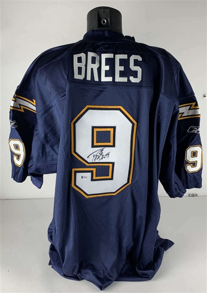 Drew Brees Signed Rookie-Era Chargers Jersey (Beckett/BAS)