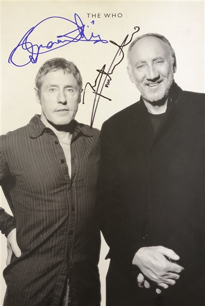 The Who Group Signed 2006-07 World Tour Program with Townshend, Daltrey, etc. (Beckett/BAS Guaranteed)