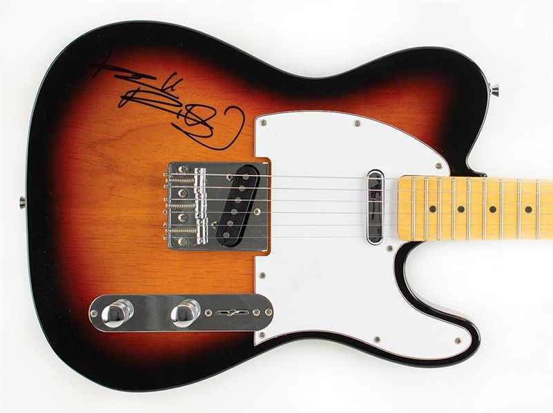 The Rolling Stones: Keith Richards In-Person Signed Telecaster Style Electric Guitar (John Brennan Collection)(Beckett/BAS Guaranteed)