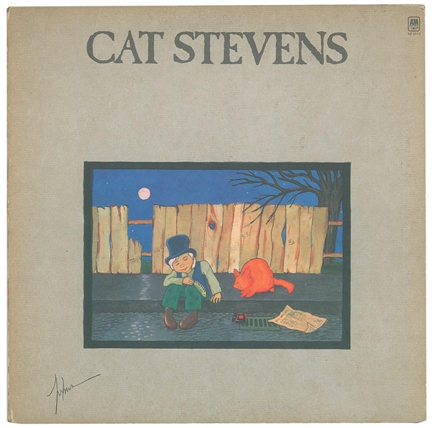 Cat Stevens In-Person Signed "Teaser and The Firecat" Record Album (John Brennan Collection)(Beckett/BAS Guaranteed)