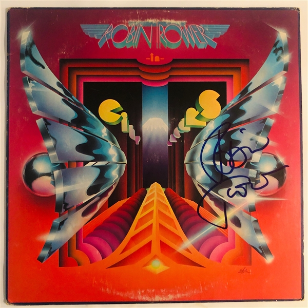 Robin Trower In-Person Signed "In City Dreams" Record Album Cover (John Brennan Collection)(Beckett/BAS Guaranteed)