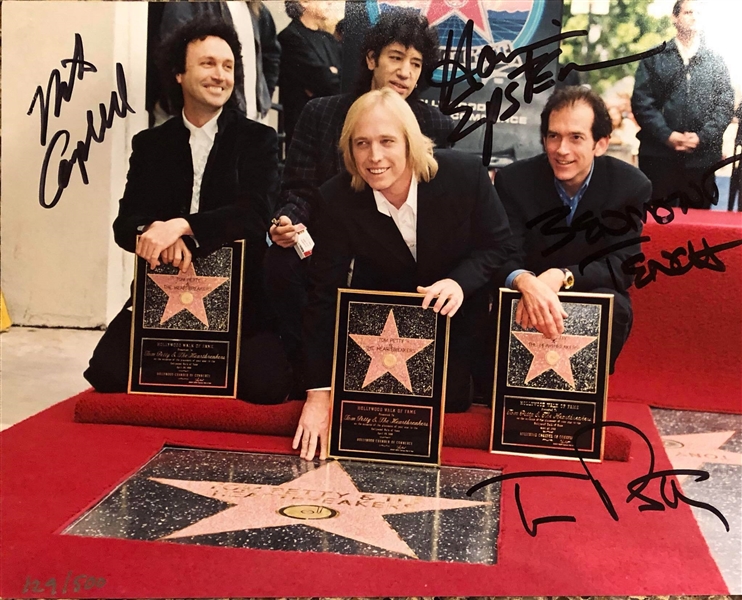 Tom Petty & The Heartbreakers Signed 8" x 10" Color Photo with Howie Epstein! (Beckett/BAS Guaranteed)