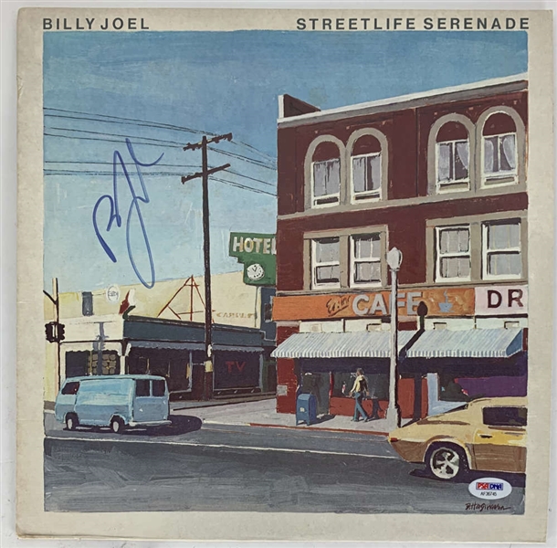 Billy Joel Signed "Streetlife Serenade" Album Cover (PSA/DNA)