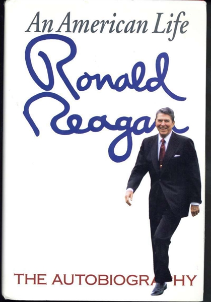 President Ronald Reagan Signed "An American Life" Hardcover Book (JSA Graded 9)