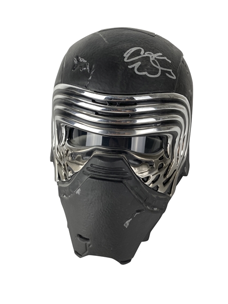 Adam Driver Signed Star Wars "Kylo Ren" Black Series Helmet (Beckett/BAS Guaranteed)