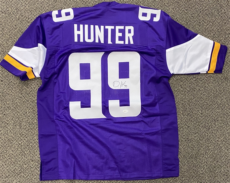 Danielle Hunter Signed Vikings Style Jersey (Beckett/BAS Guaranteed)