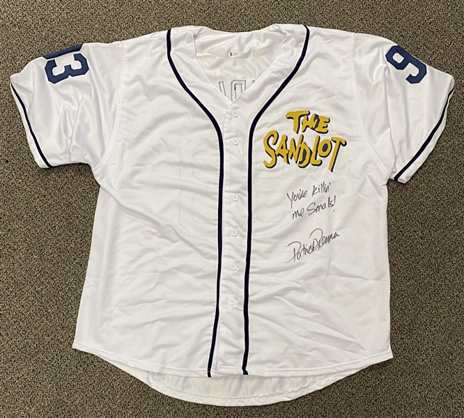 Patrick Renna Signed "The Sandlot" Jersey w/ "Youre Killin Me Smalls!" (Beckett/BAS)