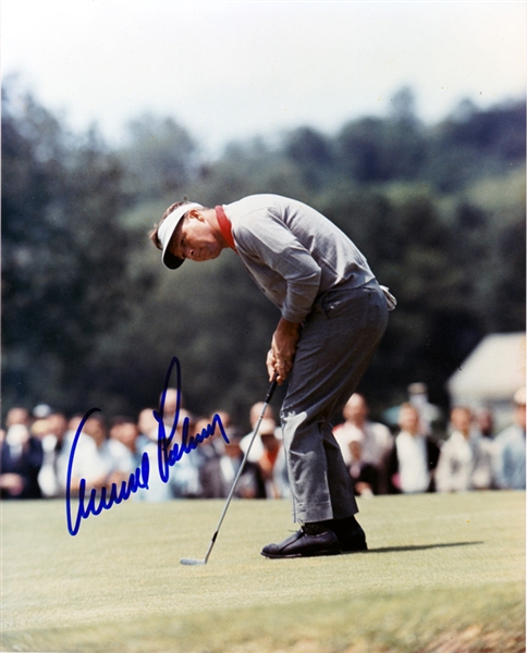 Arnold Palmer In-Person Signed 8" x 10" Color Photo (Beckett/BAS Guaranteed)