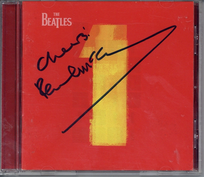 The Beatles: Paul McCartney Signed "1" CD Booklet (Caiazzo)