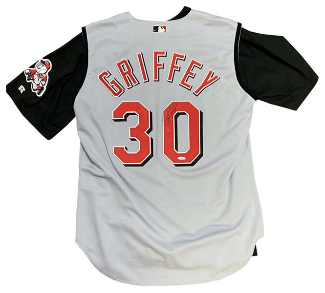 Ken Griffey Jr. Signed Cincinnati Reds Jersey (Upper Deck)