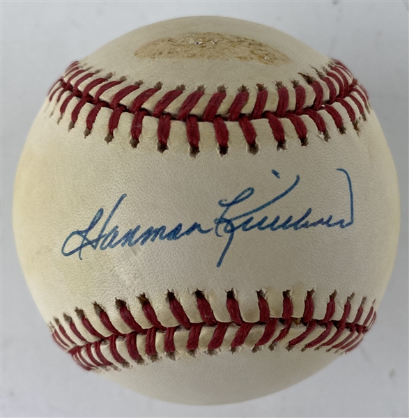 Harmon Killebrew Signed OAL Baseball (Beckett/BAS Guaranteed) 