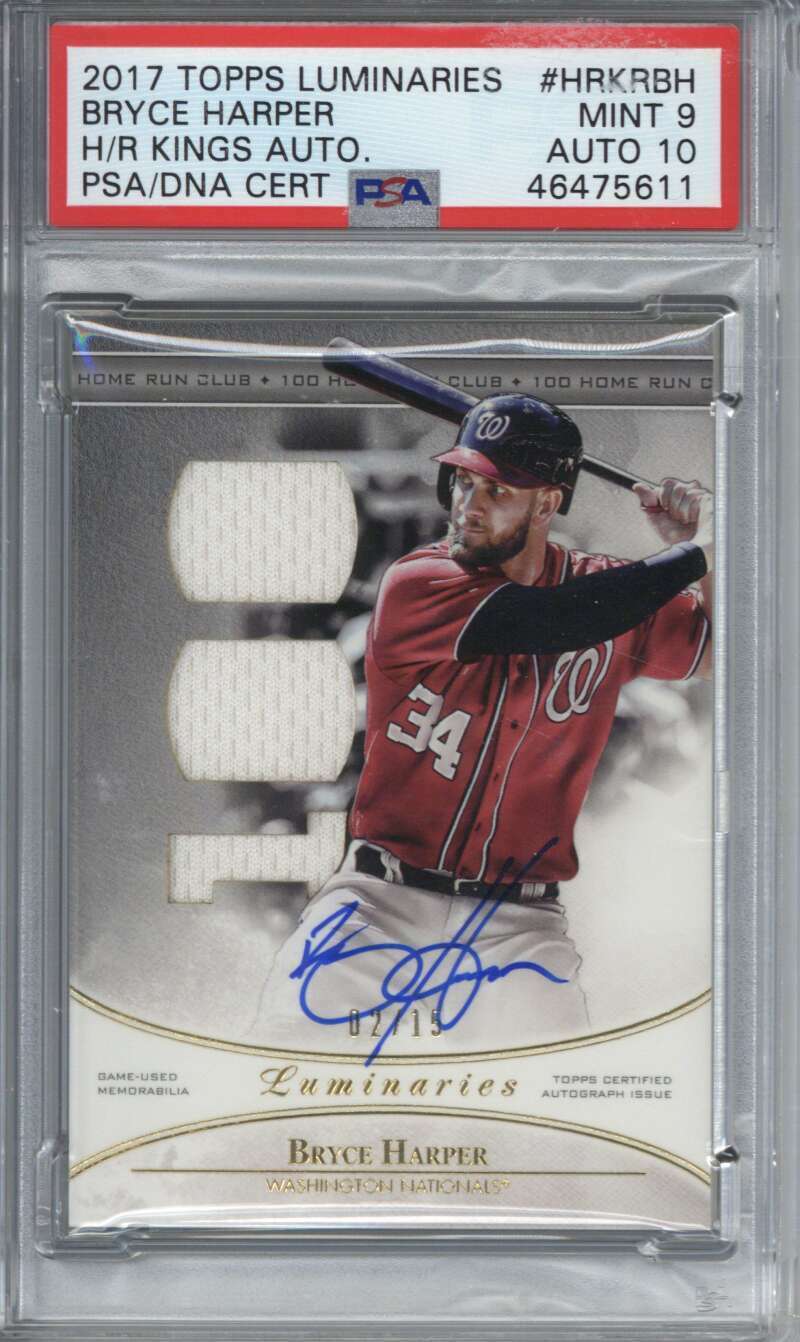 Lot Detail - Bryce Harper Autographed Washington Nationals