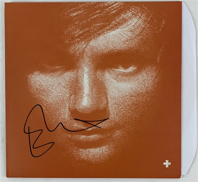 Ed Sheeran Signed "+" Self-Titled Record Album (JSA)