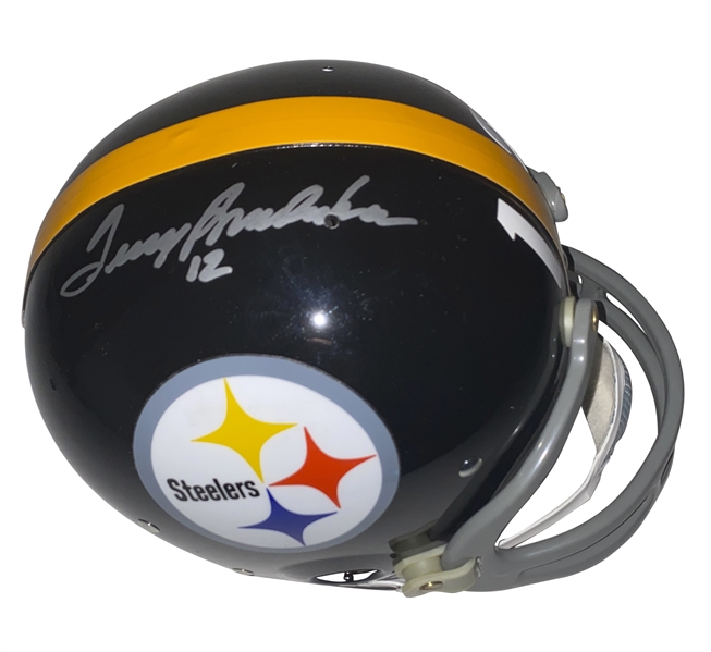 Terry Bradshaw Signed ULTRA-RARE Personal Model Suspension Pittsburgh Steelers Helmet (JSA) 
