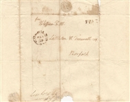 Thomas Jefferson Impressive Signed Complete & Handwritten Free Frank (Beckett/BAS)