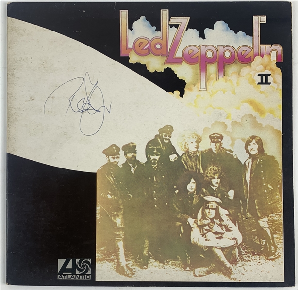 Led Zeppelin: Robert Plant Vintage Signed "Led Zeppelin II" Record Album (Beckett/BAS LOA)