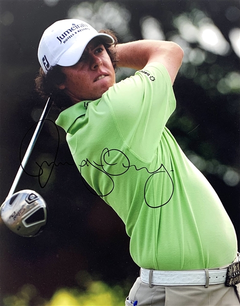 Rory McIlroy In-Person Signed 11" x 14" Color Photo (Beckett/BAS Guaranteed)
