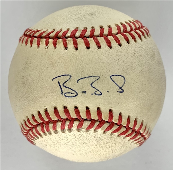 Barry Bonds Single-Signed ONL Baseball (Beckett/BAS Guaranteed)
