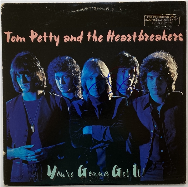 Tom Petty In-Person Signed “Youre Gonna Get It” Promo Record Album (Beckett/BAS Guaranteed)
