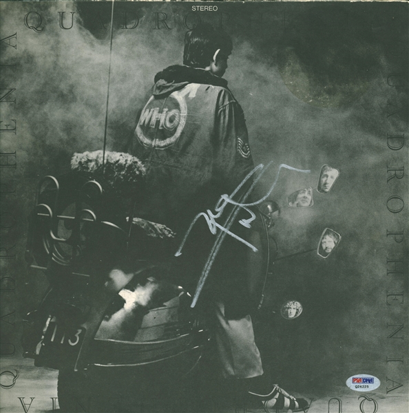 The Who: Pete Townshend Signed "Quadrophenia" Album Cover, Album not included, (PSA/DNA) (Sticker Only)