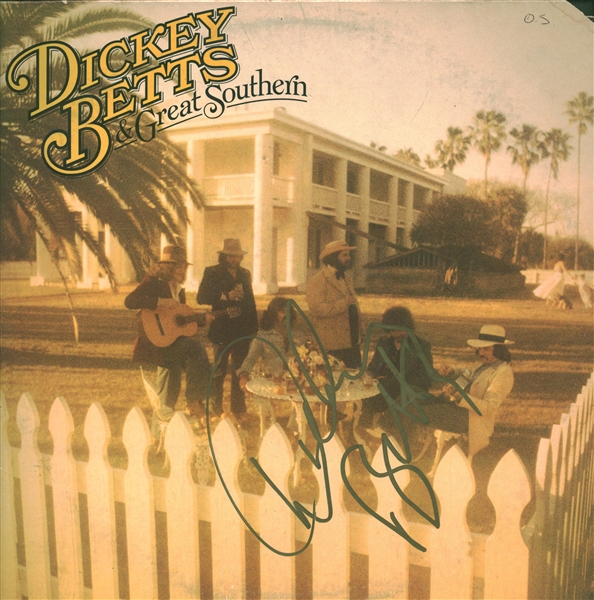 Dickey Betts Signed "Great Southern" Solo Album (JSA)