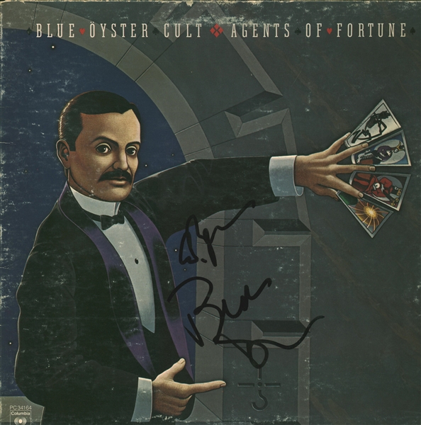 Blue Oyster Cult Dual Signed "Agents of Fortune" Album w/ Buck Dharma & Eric Bloom (JSA)