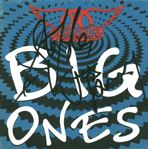 Aerosmith: Steven Tyler & Joe Perry Signed "Big Ones" CD (Beckett/BAS)
