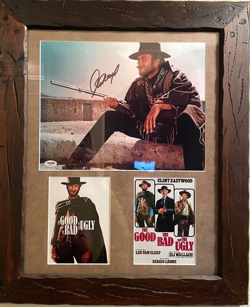 Clint Eastwood “The Good, The Bad, & The Ugly” Signed Photo (PSA Authentication) 