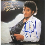 Impeccable Michael Jackson Signed "Thriller" Album (PSA Authenticity) 