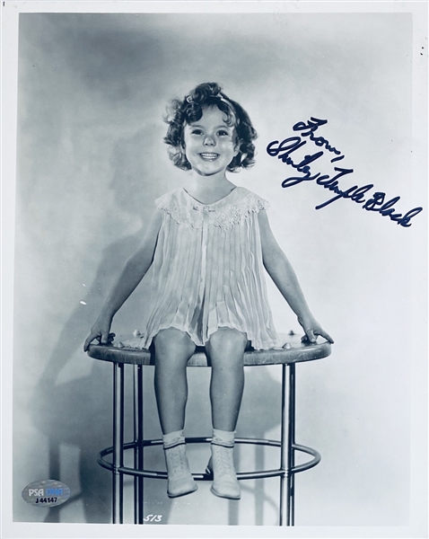 Shirley Temple Signed 8" x 10" Photo (PSA Authentication)