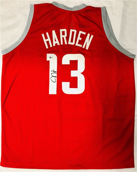 James Harden Signed Houston Rockets Jersey (Beckett/BAS)