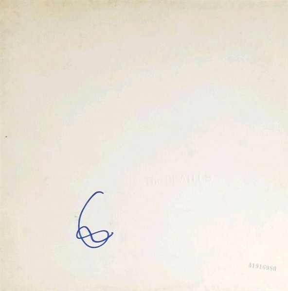 Eric Clapton Rare Signed The Beatles "White" Album (JSA)