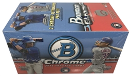 2016 Bowman Chrome Baseball Vending Box - Factory Sealed!