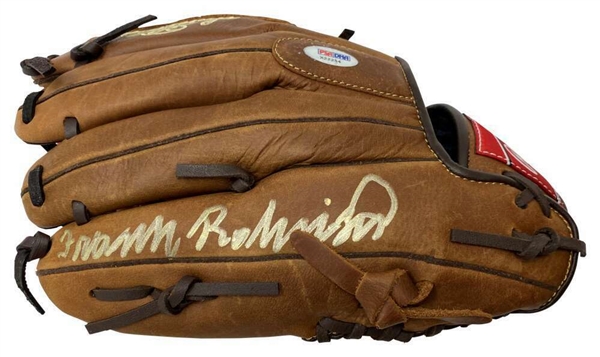 Frank Robinson Signed Rawlings Baseball Glove (PSA/DNA)