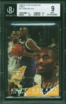 1996-97 Kobe Bryant Flair Showcase Row 0 Rookie Card :: BGS MINT 9 with 9.5 Subgrades!
