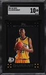 2007-08 Topps #112 Kevin Durant Rookie Card :: SGC GEM MINT 10