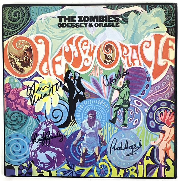 The Zombies Group Signed "Odessey & Oracle" Album Cover (Beckett/BAS Guaranteed)