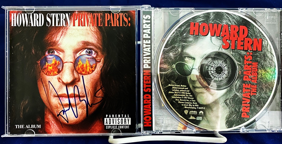 Howard Stern signed "PRIVATE PARTS" CD (Beckett/BAS Guaranteed)